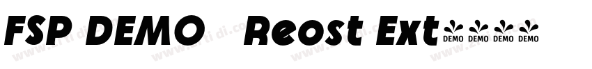 FSP DEMO   Reost Ext字体转换